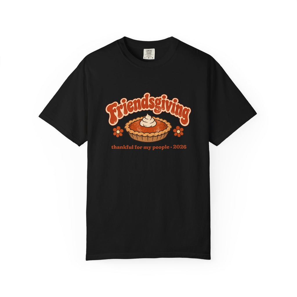 Friendsgiving Shirt 2026, Retro Friendsgiving Tee, Matching Friends Thanksgiving Shirts, Thankful For My People, Comfort Colors