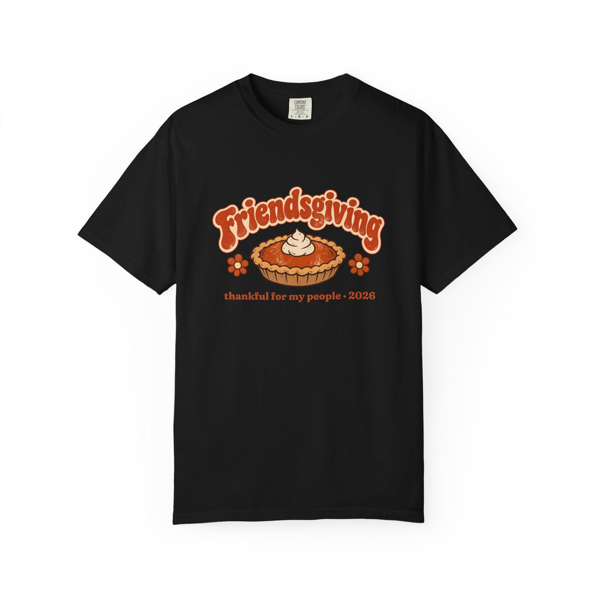Friendsgiving Shirt 2026, Retro Friendsgiving Tee, Matching Friends Thanksgiving Shirts, Thankful For My People, Comfort Colors