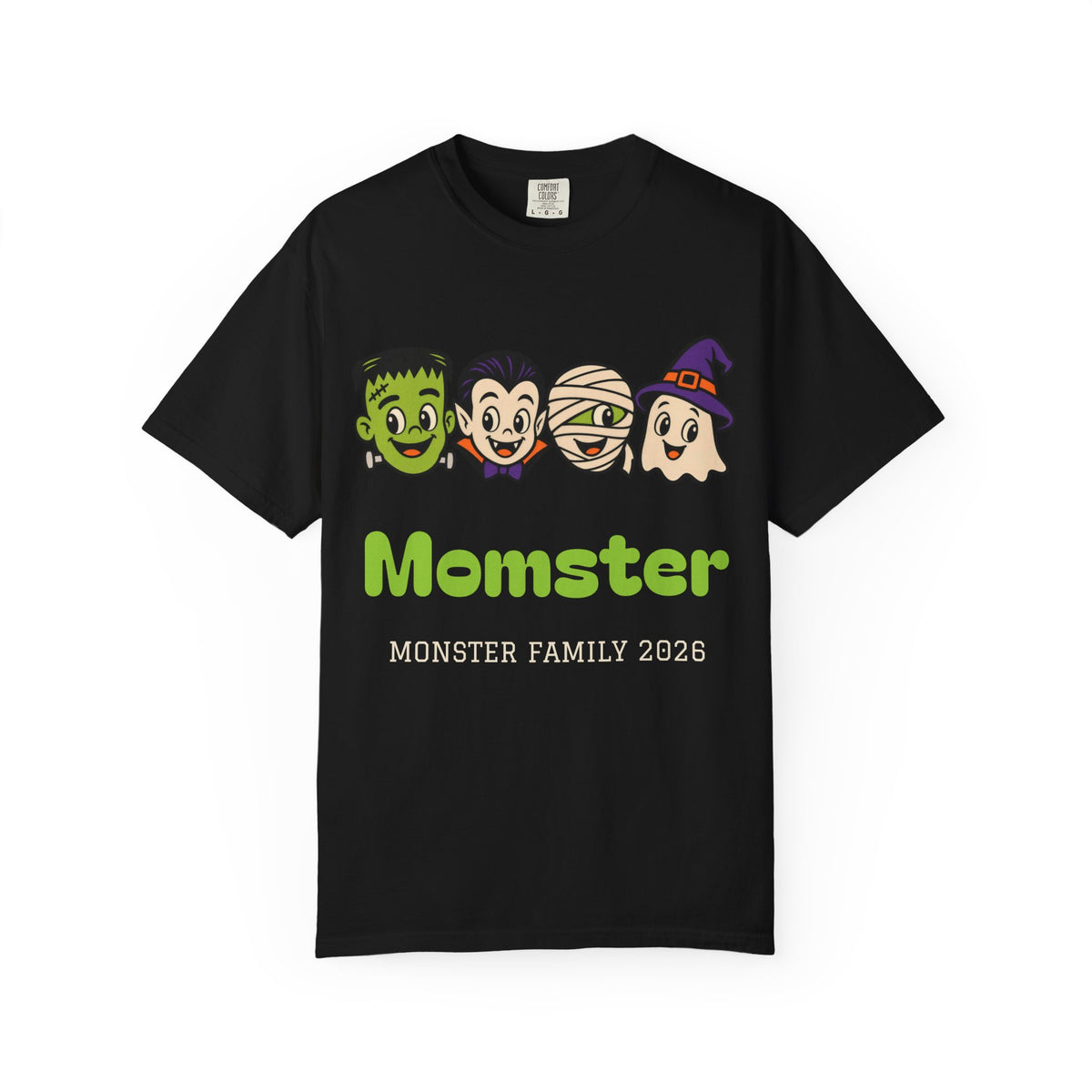 Monster Family Halloween Shirts, Momster Dadcula Shirt, Custom Matching Family Halloween Tee, Retro Monster Group Shirt, Comfort Colors