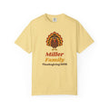 Family Thanksgiving Shirts 2026, Custom Family Name Turkey Tee, Matching Thanksgiving Shirt, Retro Turkey Shirt, Comfort Colors
