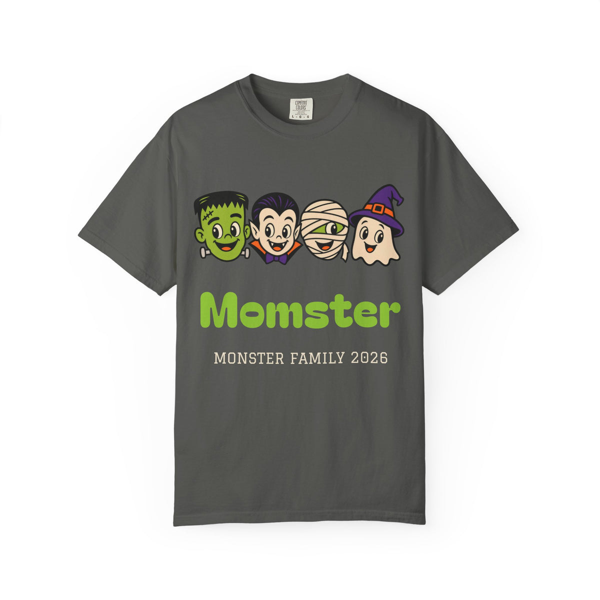Monster Family Halloween Shirts, Momster Dadcula Shirt, Custom Matching Family Halloween Tee, Retro Monster Group Shirt, Comfort Colors