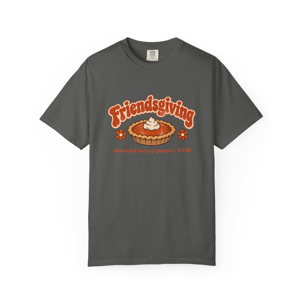 Friendsgiving Shirt 2026, Retro Friendsgiving Tee, Matching Friends Thanksgiving Shirts, Thankful For My People, Comfort Colors