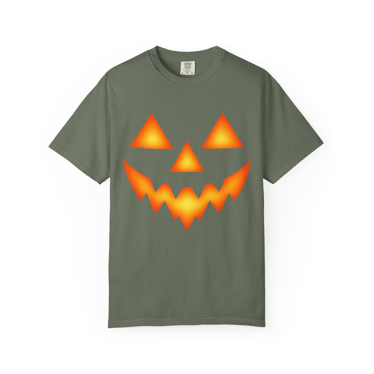 Jack O Lantern Face Shirt, Matching Family Halloween Shirts, Pumpkin Face Group Costume Tee, Easy Halloween Costume, Comfort Colors