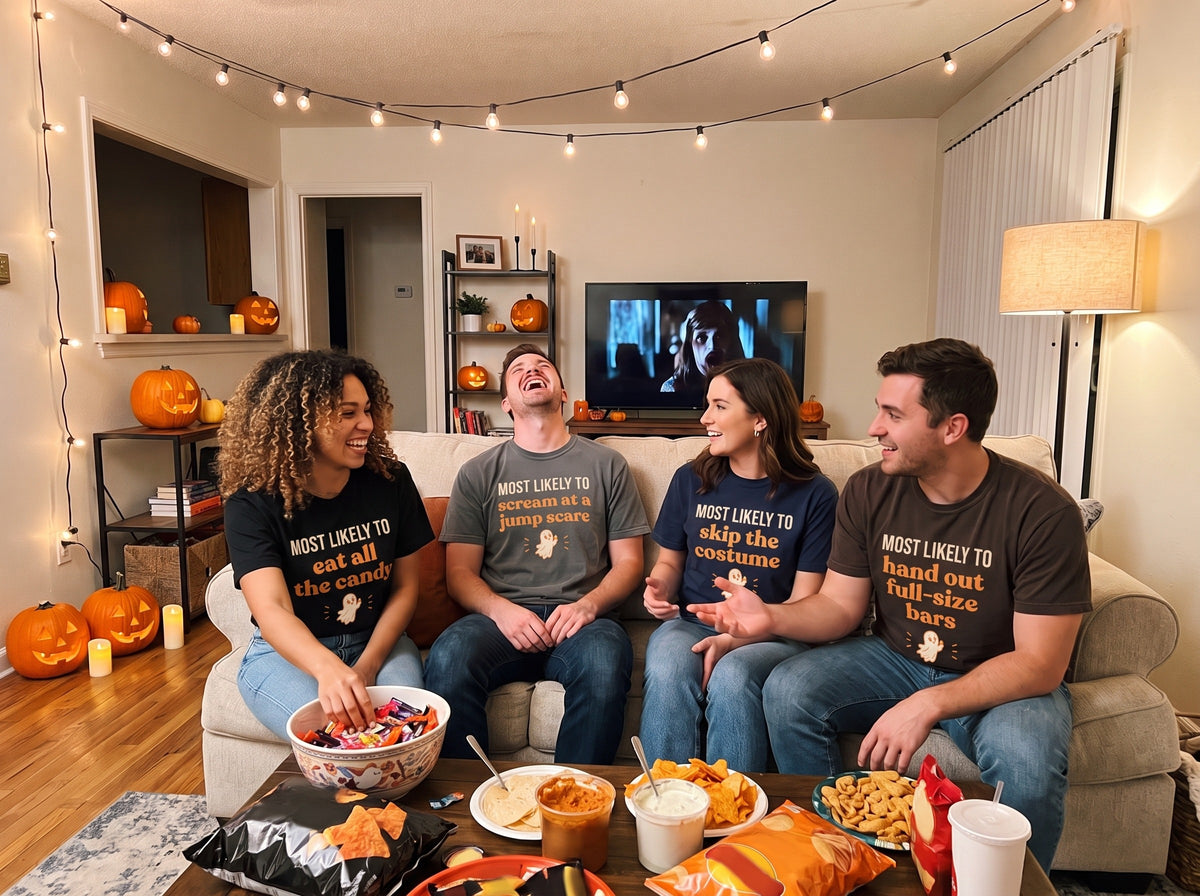 Most Likely To Halloween Shirts, Funny Matching Family Halloween Shirt, Custom Group Halloween Party Tee, Spooky Season, Comfort Colors