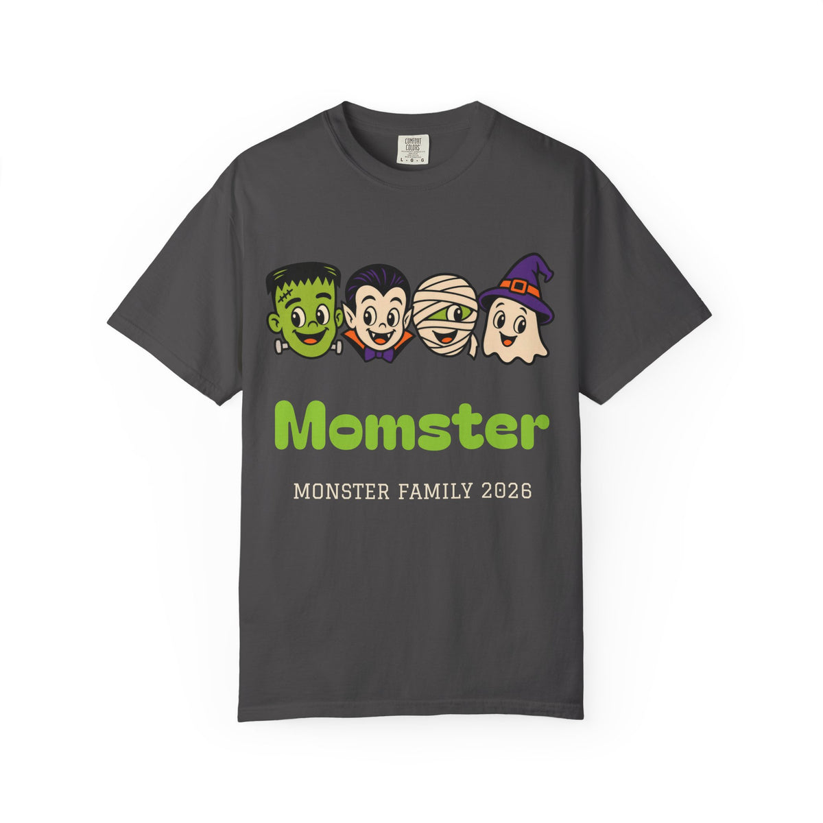 Monster Family Halloween Shirts, Momster Dadcula Shirt, Custom Matching Family Halloween Tee, Retro Monster Group Shirt, Comfort Colors