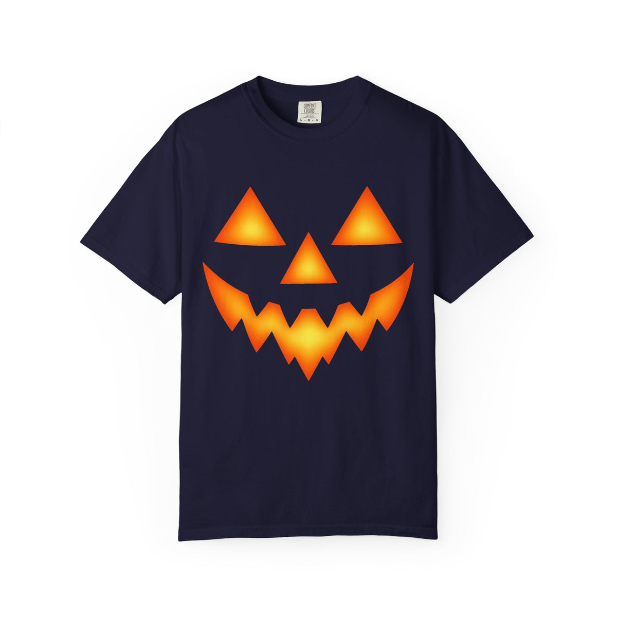 Jack O Lantern Face Shirt, Matching Family Halloween Shirts, Pumpkin Face Group Costume Tee, Easy Halloween Costume, Comfort Colors