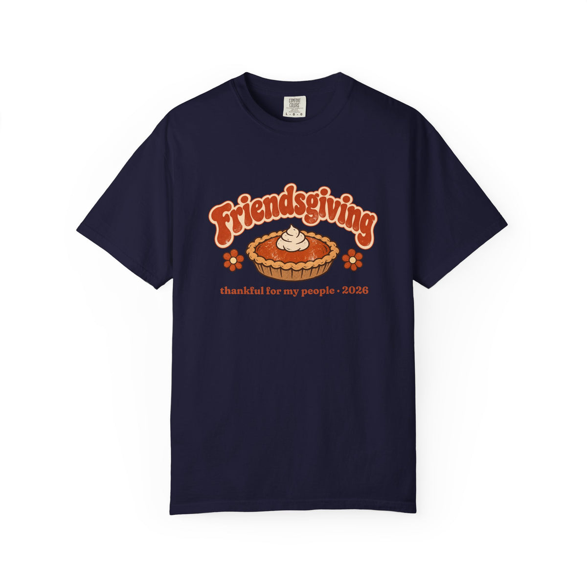Friendsgiving Shirt 2026, Retro Friendsgiving Tee, Matching Friends Thanksgiving Shirts, Thankful For My People, Comfort Colors