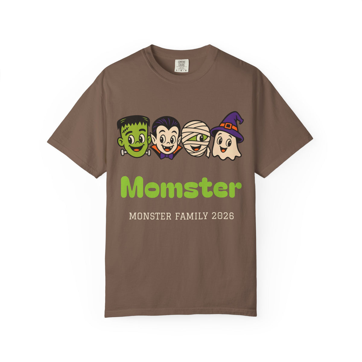 Monster Family Halloween Shirts, Momster Dadcula Shirt, Custom Matching Family Halloween Tee, Retro Monster Group Shirt, Comfort Colors
