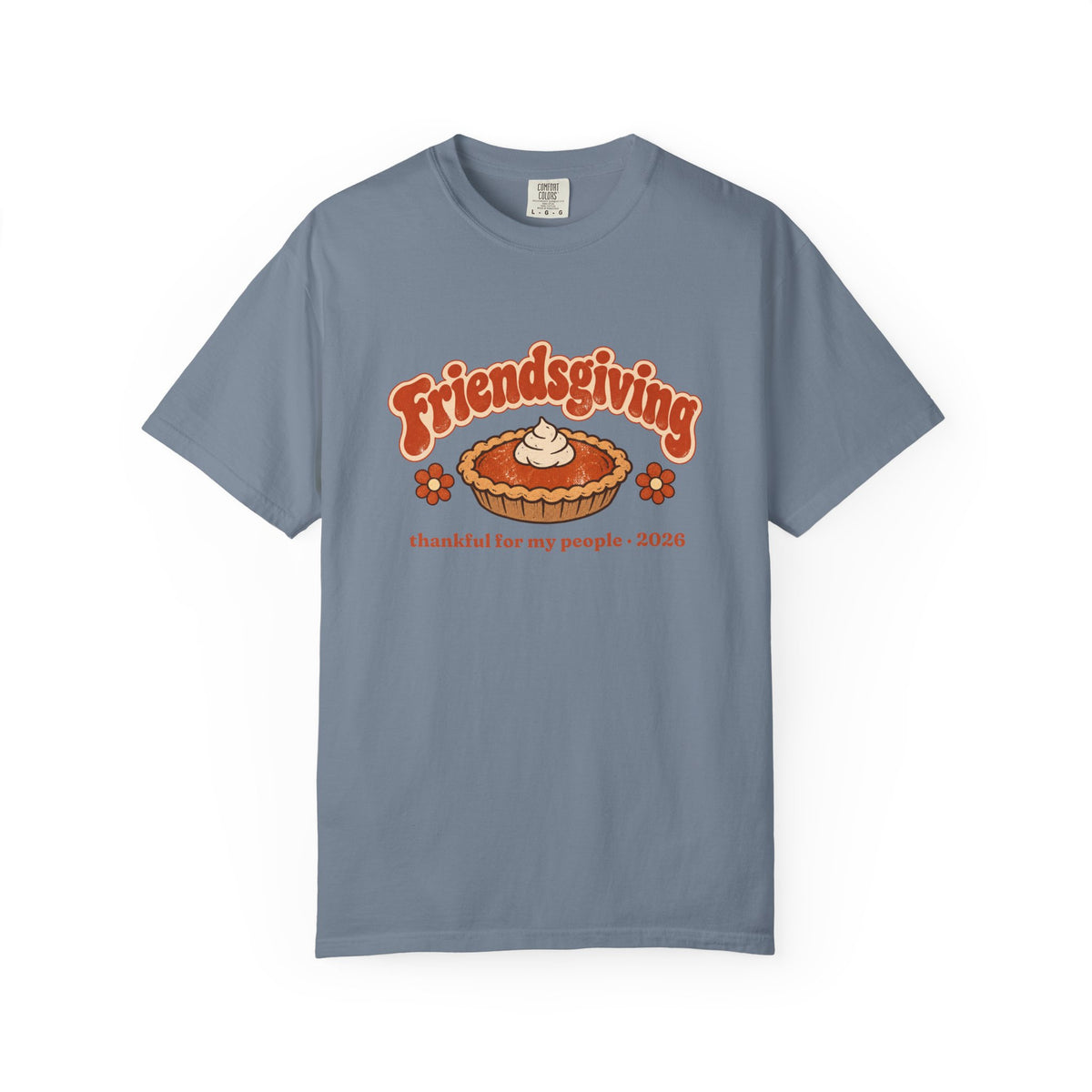 Friendsgiving Shirt 2026, Retro Friendsgiving Tee, Matching Friends Thanksgiving Shirts, Thankful For My People, Comfort Colors